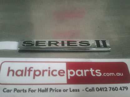 Holden VY/VZ/SS Genuine Series II Badge New Part