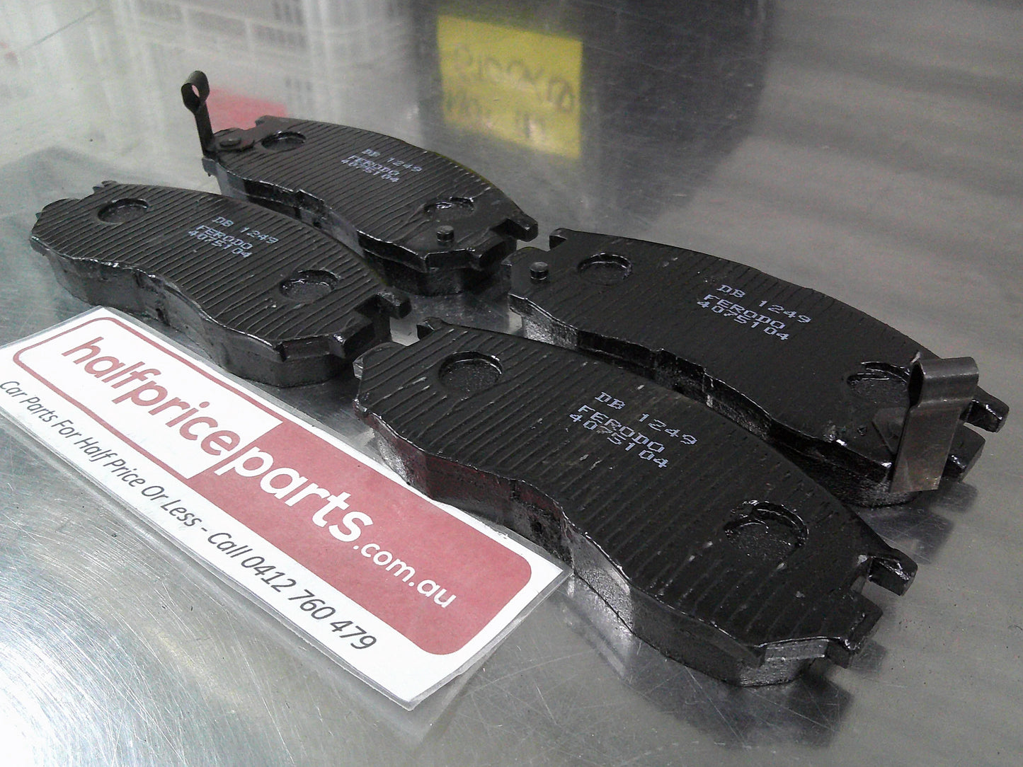 Ferodo Front Brake Pad Set Suits Mitsubishi Evo/Lancer/Lancer Turbo/Galant New Part