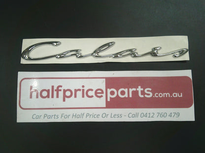 Holden VT-VX Calais Series 1  Genuine Rear Door Badge New Part