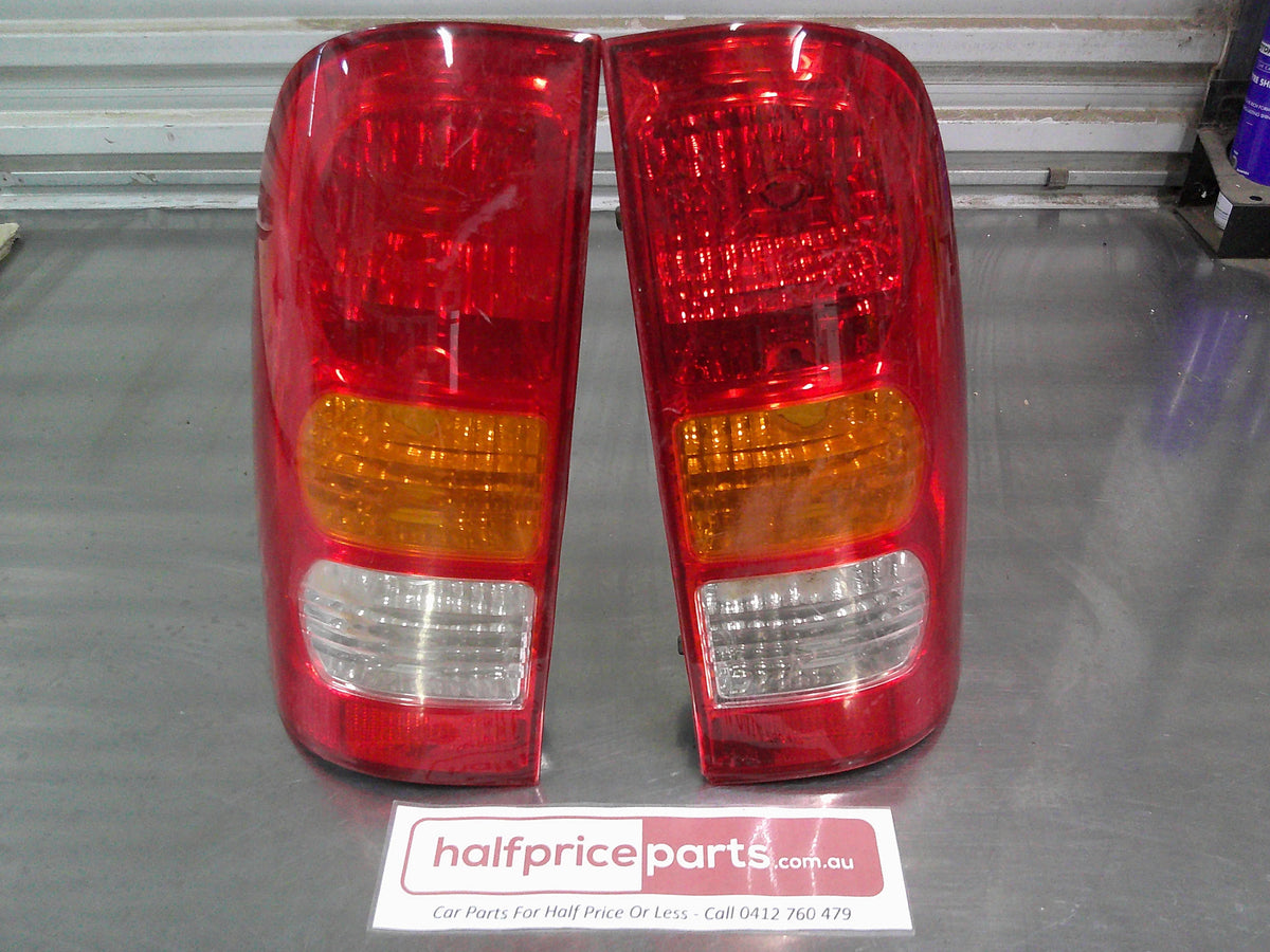 Toyota Hilux Genuine Left And Right Tub Tail lights Sold As Pair Used Part