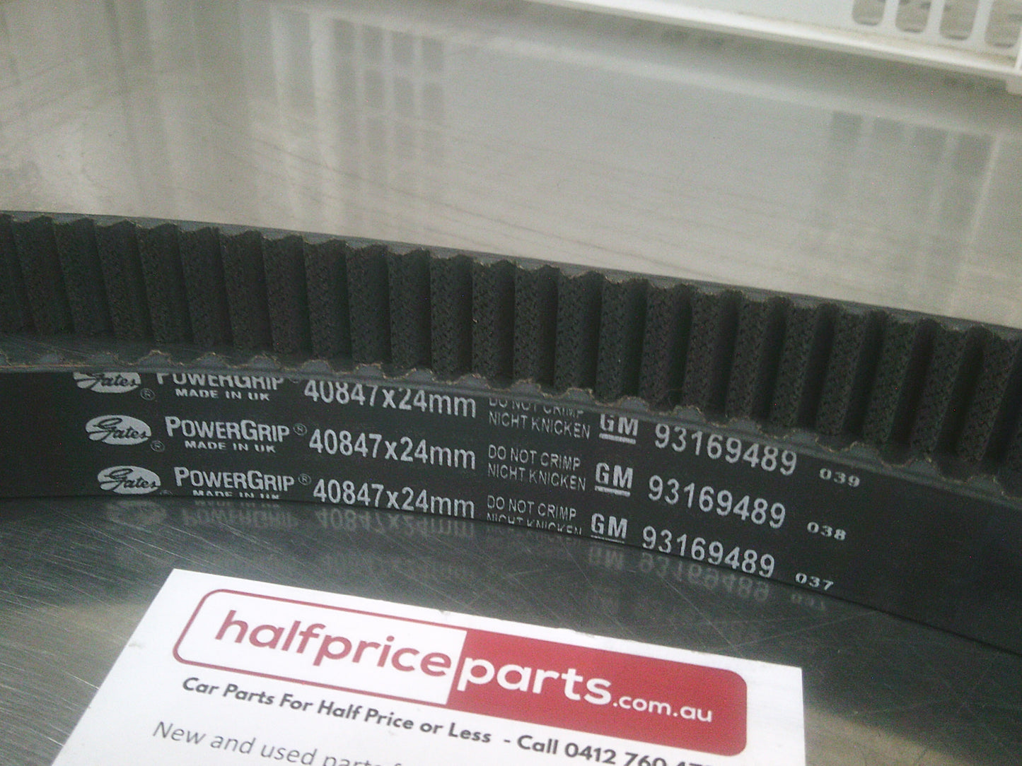 Holden Astra H Genuine Timing Belt New Part