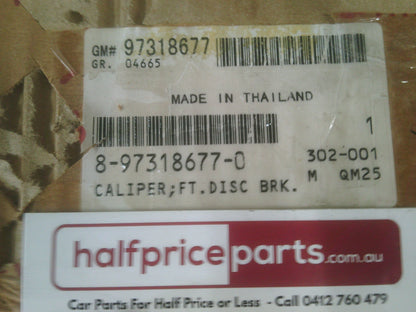 Holden Rodeo TF Genuine Front Left Hand Brake Calliper New Part