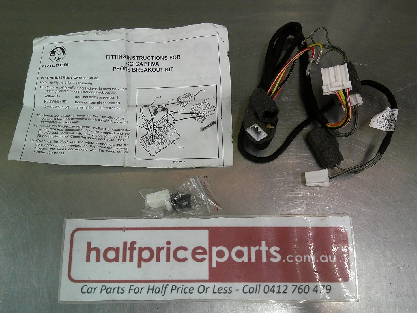 Holden CG Captiva Genuine Mobile Phone Brake Out Kit New Part