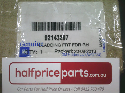 Holden WH Statesman Genuine Right Hand Front Guard Moulding - New Part