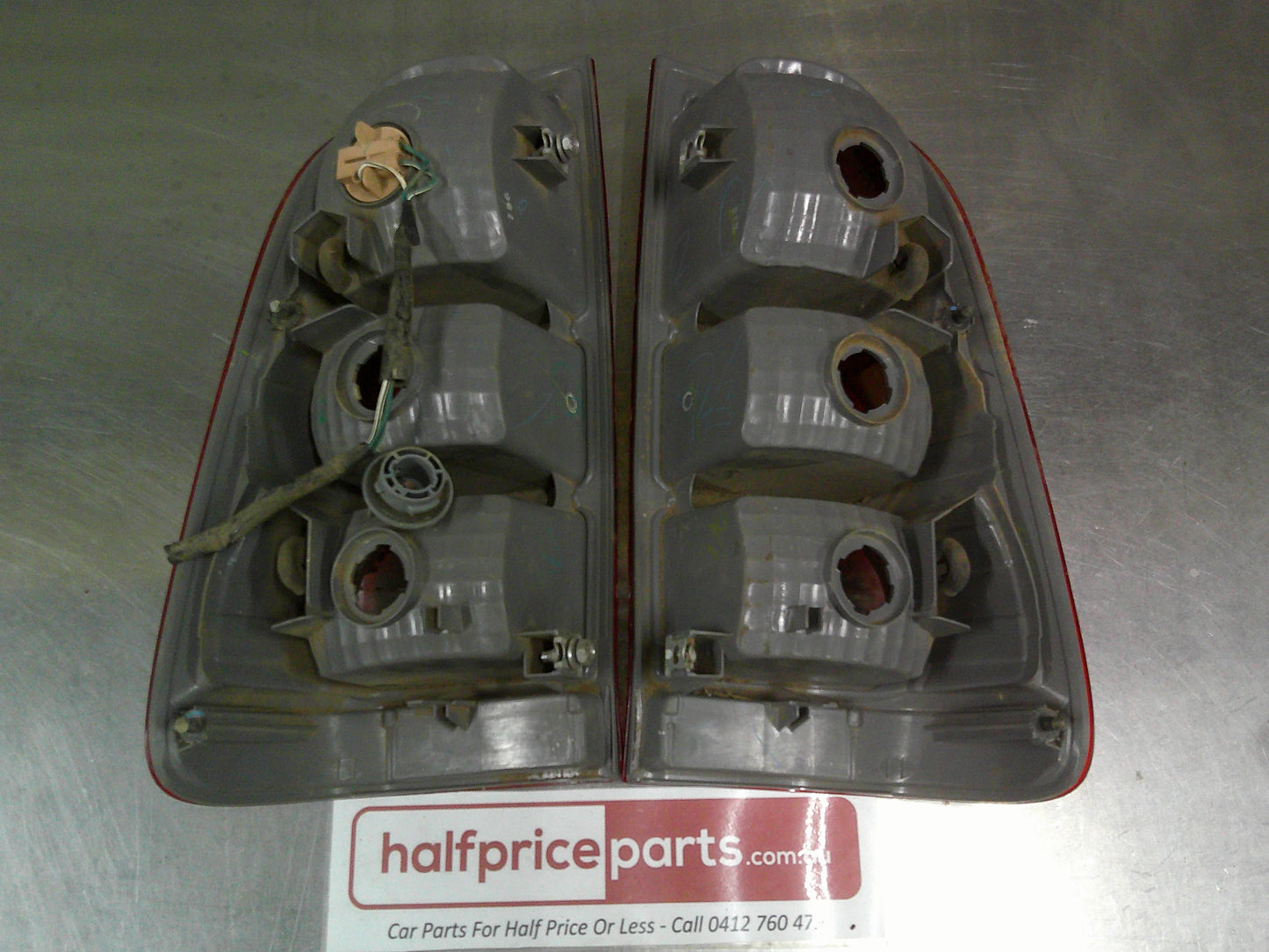 Toyota Hilux Genuine Left And Right Tub Tail lights Sold As Pair Used Part