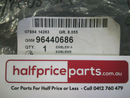Holden JF Viva Sedan/Wagon Genuine Front Grille Emblem New Part