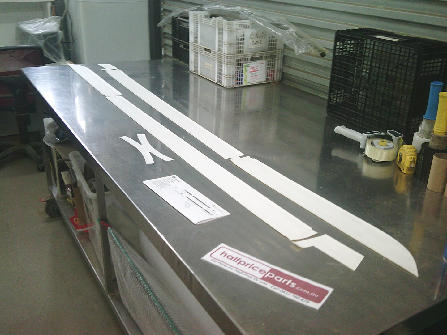 Holden VF SS/SSV/Redline Commodore Sedan Genuine Factory Side Decal Kit (Red) New Part