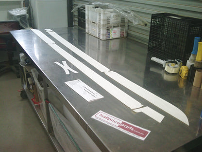 Holden VF SS/SSV/Redline Commodore Sedan Genuine Factory Side Decal Kit (Red) New Part