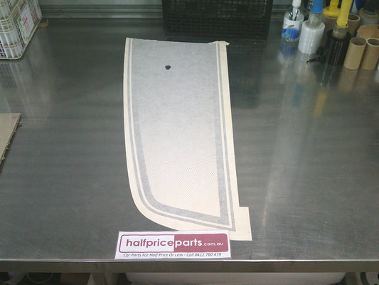 Holden JH Cruze Genuine Right Hand Charcoal Bonnet Decal New Part