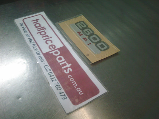 Holden RA Rodeo Genuine 2600 MPI Decal - New Part