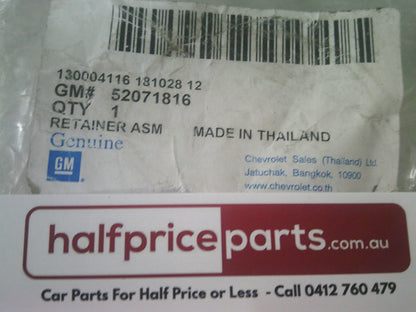 Holden RG Colorado 4x4 Genuine Rear Wheel Bearing Retainer New Part