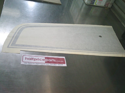 Holden JH Cruze Genuine Right Hand Charcoal Bonnet Decal New Part