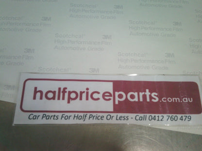 Holden JH Cruze Genuine Right Hand Charcoal Bonnet Decal New Part