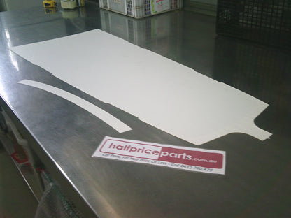 Holden VF SS/SSV 6.2 Ltr V8 Genuine Bonnet Decal Center Matt Black New Part