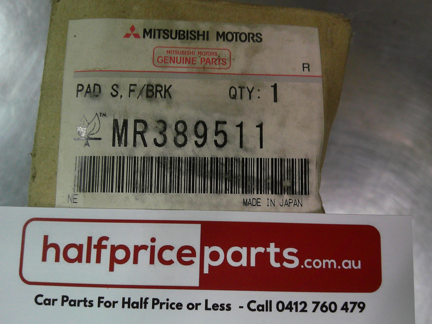 Mitsubishi CE Mirage Genuine Front Brake Pad Set New Part