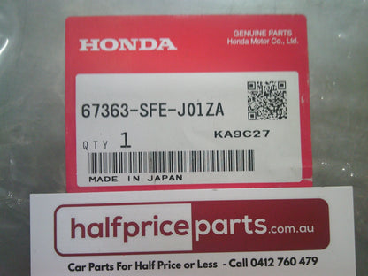 Honda Odyssey Genuine Front Left Hand Door Outer Tape New Part