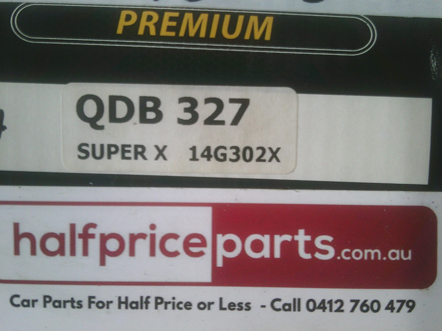 QFM Premium Front Brake Pad Set Suits Holden Rodeo/Jackaroo New Part