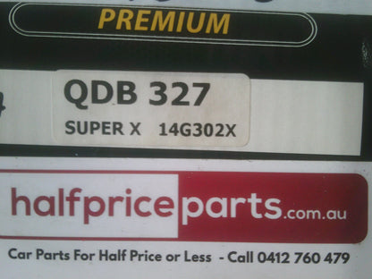 QFM Premium Front Brake Pad Set Suits Holden Rodeo/Jackaroo New Part