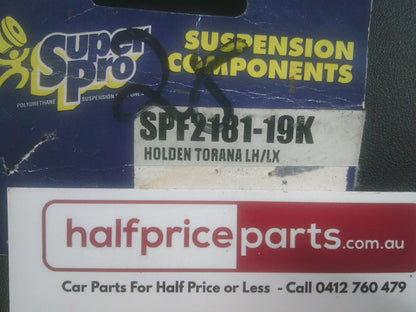 Super-Pro 19mm Front sway bar to Chassis Suits Holden Torana/Sunbird New Part.