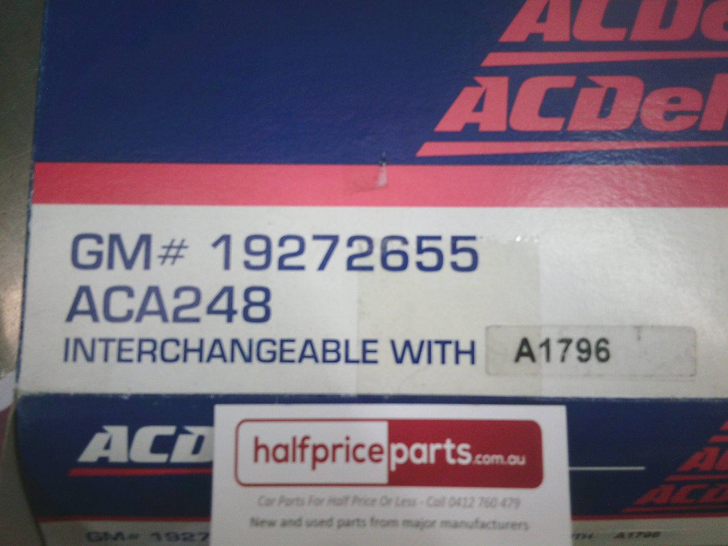 ACDelco Engine Air Filter Suits Holden Captiva 7 3.0Ltr - New Part