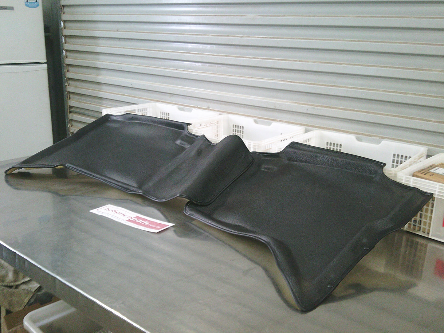 Sand Grabba Black PVC/Rubber Rear Mat To Suit Toyota Hilux Dual Cab -  New Part