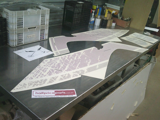 Holden RG Colorado Dual Cab Genuine NRL QLD Side Decals New Part