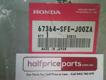 Honda Odyssey Genuine Front Left Hand Inner Door Tape New Part