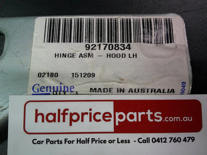 Holden Commodore VY/VZ Genuine Left Hand Bonnet Hinge New Part