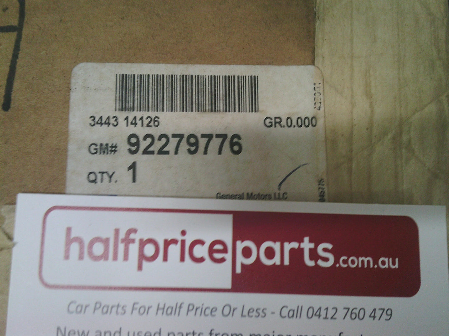 Holden RG Colorado Dual Cab Genuine NRL QLD Side Decals New Part