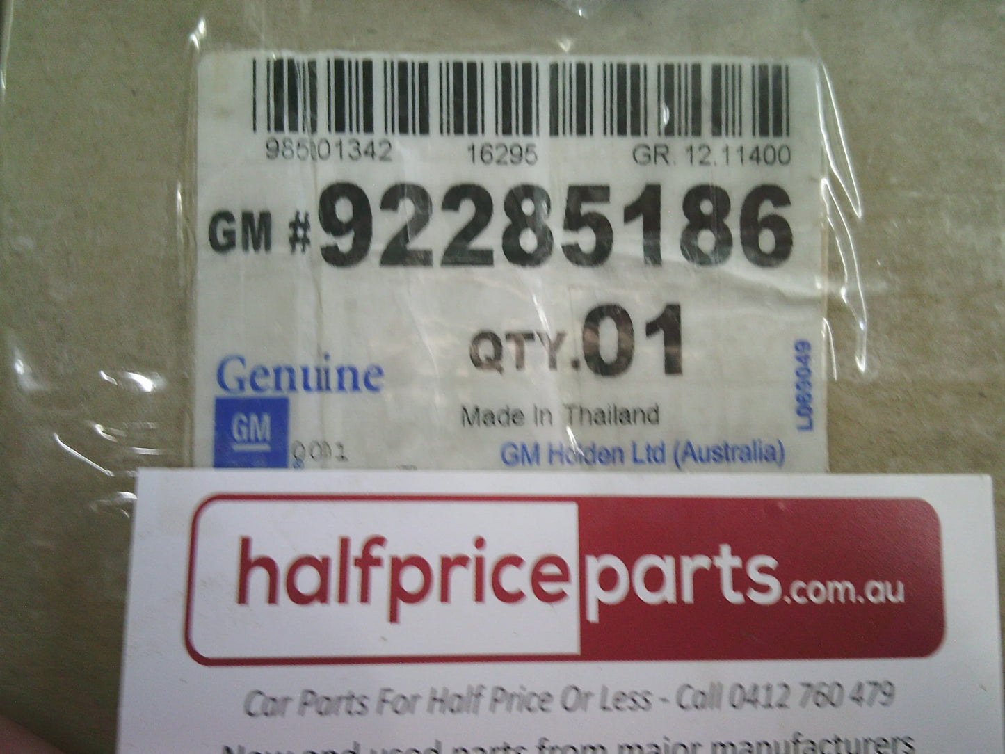 Holden VF Commodore/WN Caprice Genuine Left Hand Rear Leather Seat Back Trim New Part