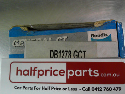 Bendix Rear Brake Pad Set Suits Mitsubishi Lancer/FTO/Proton Wira/Satria/Persona/M21 New Part