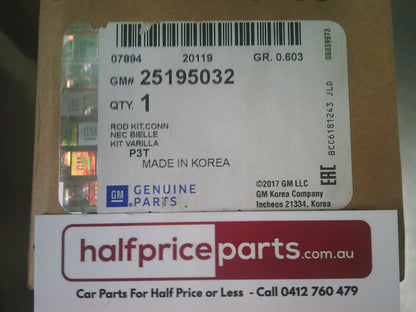 Holden TM Barina/Trax 1.4Ltr Turbo Genuine Set Of 4 Connecting Rod (Set OF 4) New Part