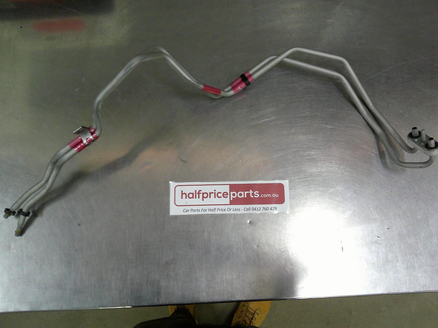 Holden VF V8 Commodore Genuine Auto Transmission Fluid Cooler Rear Pipe New Part