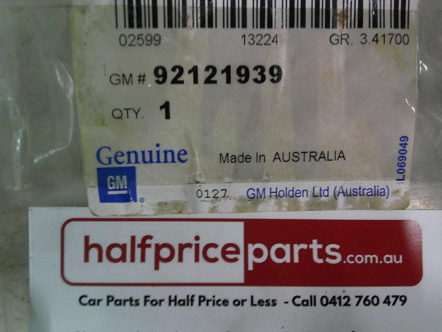Holden VZ Commodore WL Statesman/HSV Genuine Intake Duct J-Pipe New Part