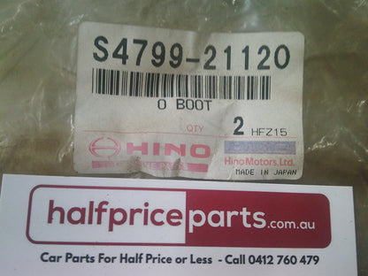 Hino FF17K/FF17L/FF19K Genuine Brake Chamber Boots (Sold As Pair ONLY) New Part New Part