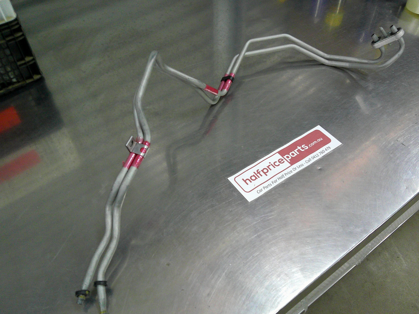 Holden VF V8 Commodore Genuine Auto Transmission Fluid Cooler Rear Pipe New Part