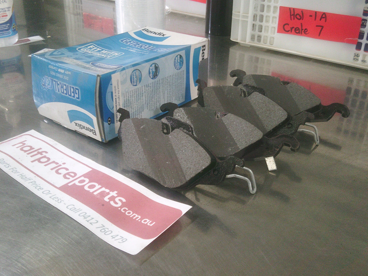 Bendix Front Brake Pad Set Suitable For Holden Astra New Part