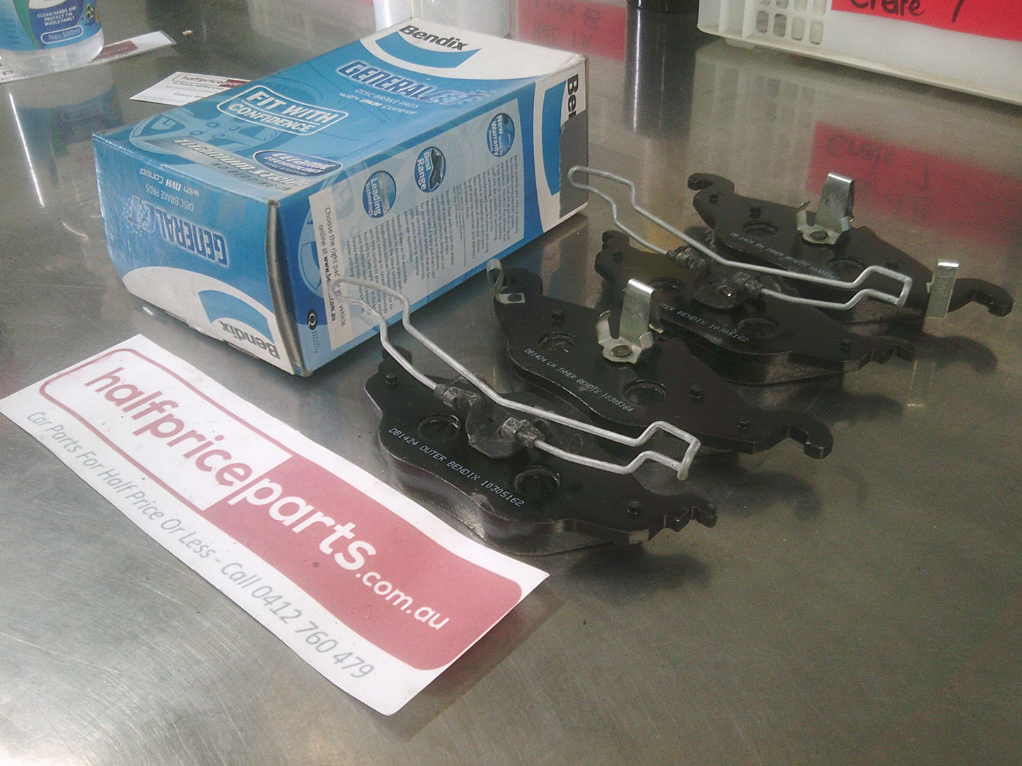 Bendix Front Brake Pad Set Suitable For Holden Astra New Part