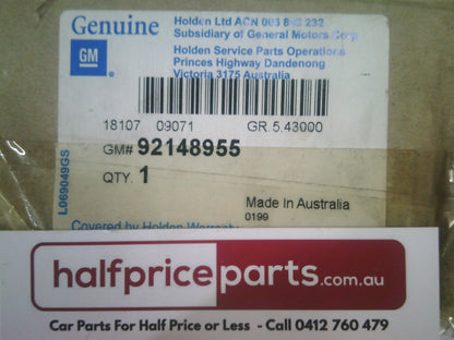 Holden VZ Commodore/VZ Calais/VZ Monaro Genuine Rear Drive Shaft Boot Kit New Part