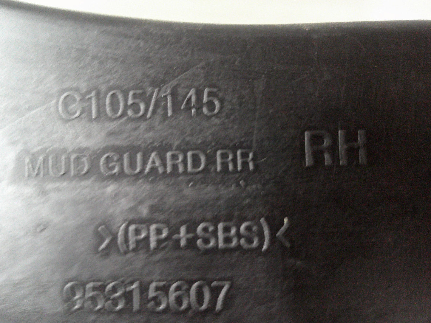 Holden CG Captiva Genuine Right Hand Rear Mud Flap New Part