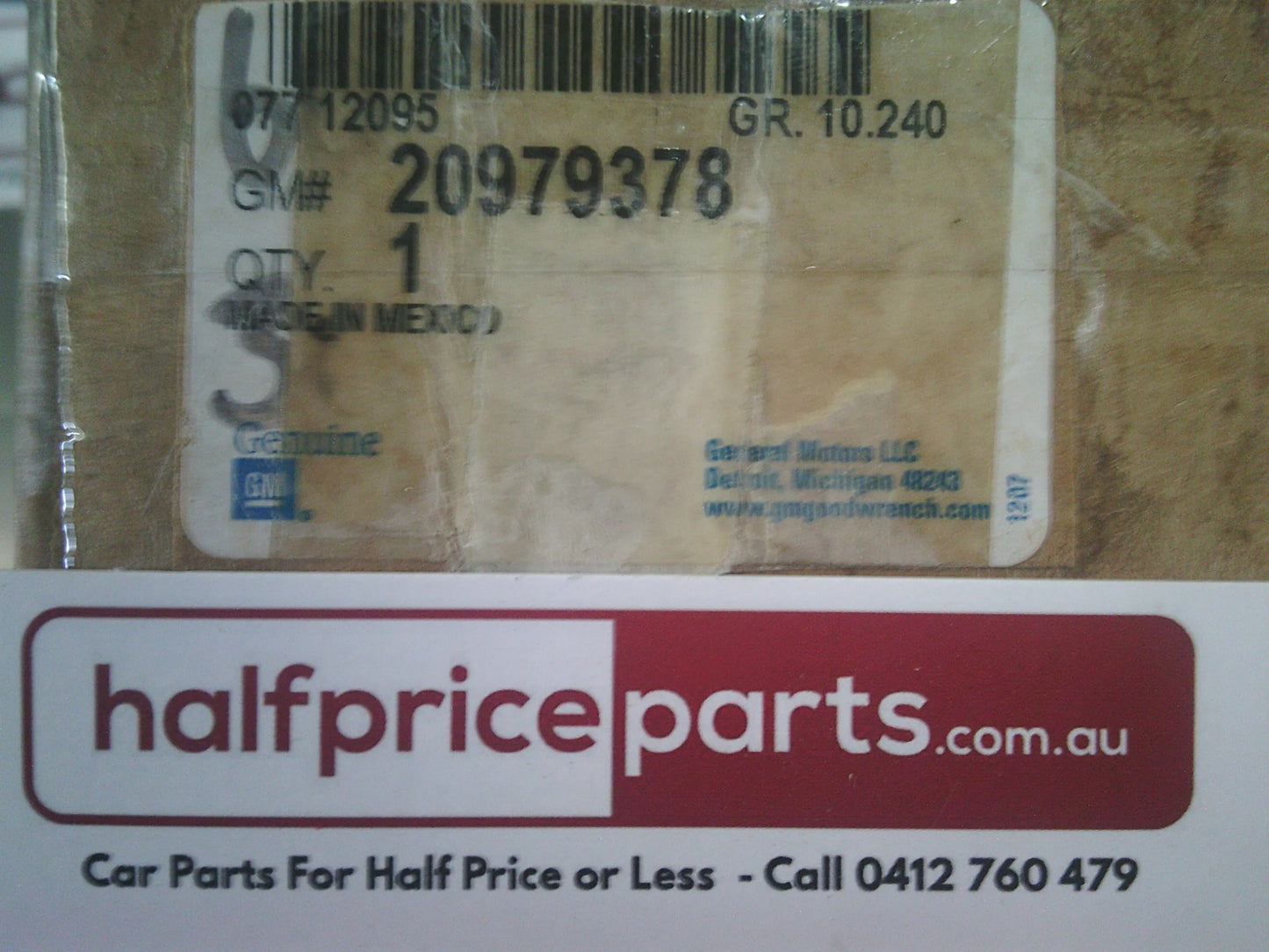 Holden CG Captiva Genuine Centre Cup Holder Liner New Part