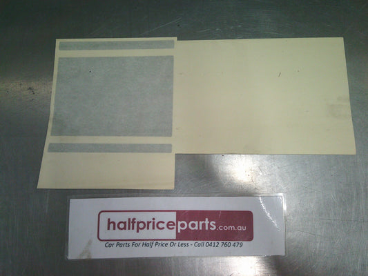 Holden JH Cruze Genuine Left Hand Lower Body Decal New Part