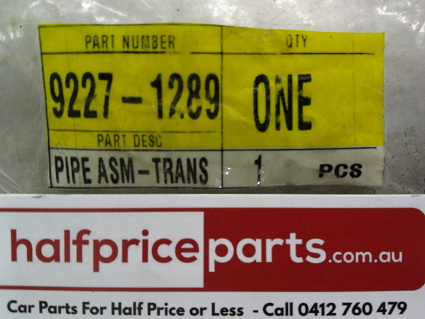 Holden VF V8 Commodore Genuine Auto Transmission Fluid Cooler Rear Pipe New Part