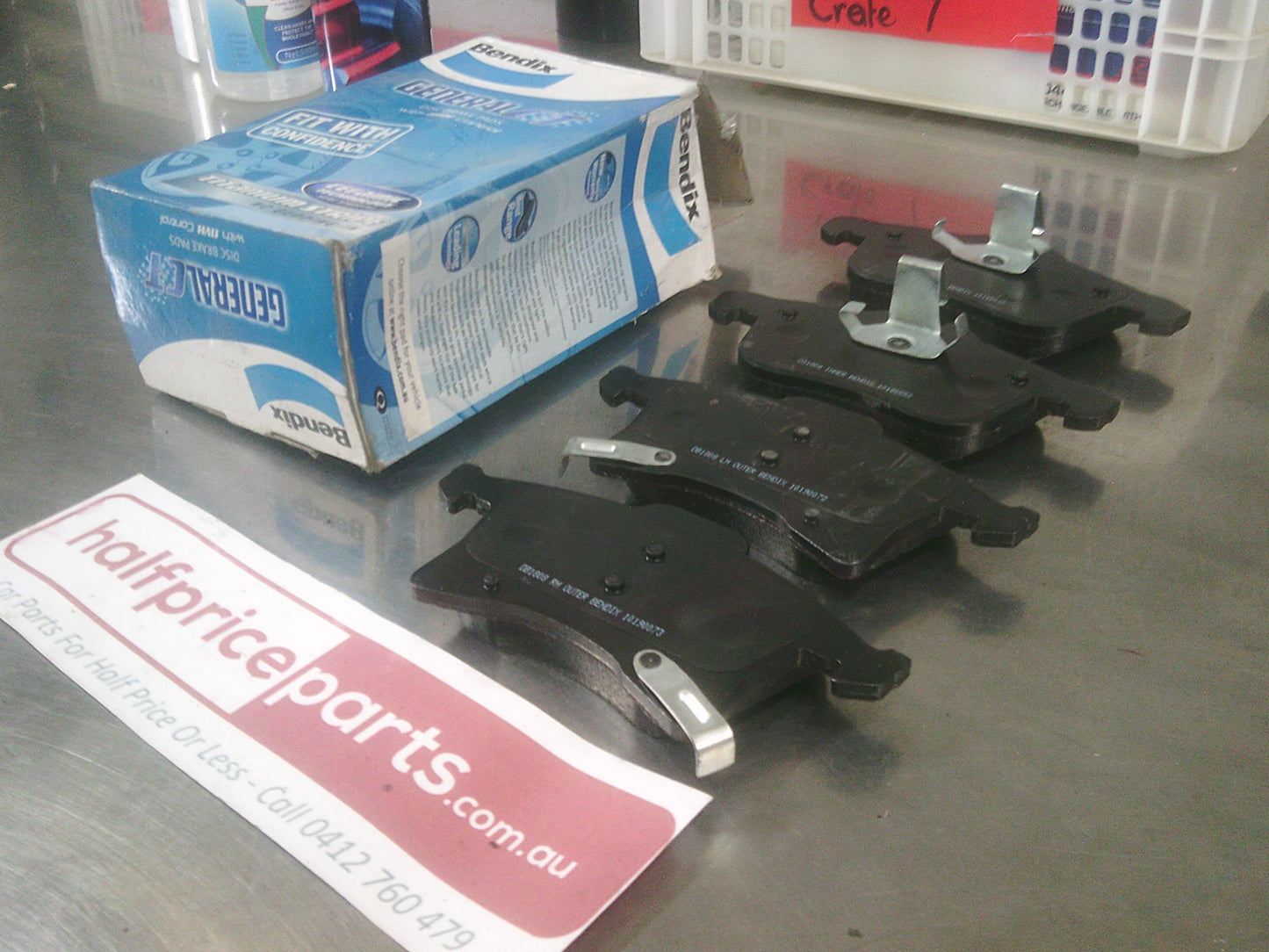 Bendix Front Brake Pad Set Suitable For Holden AH Astra/Combo/Zafira New Part