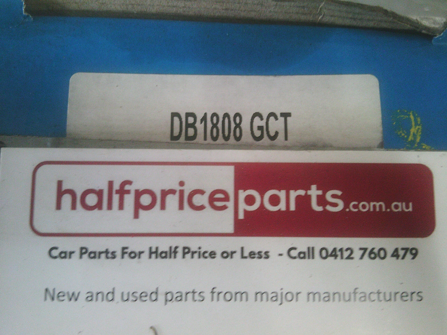 Bendix Front Brake Pad Set Suitable For Holden AH Astra/Combo/Zafira New Part