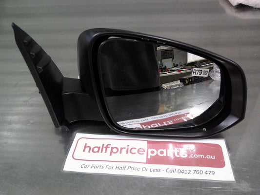 Toyota Hilux SR/Workmate Genuine Right Hand Outer Electric Mirror Assembly With Indicator (No Mirror Scalp) New Part