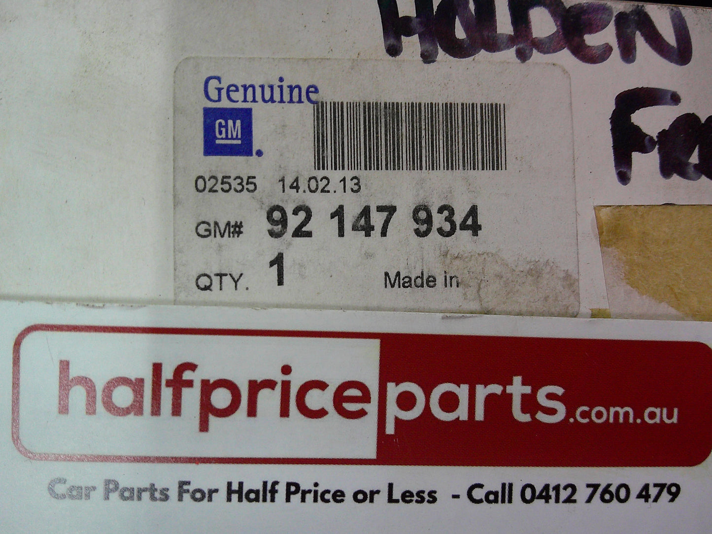 Holden TS Astra Genuine Front Wiper Replacement (Pair) New Part