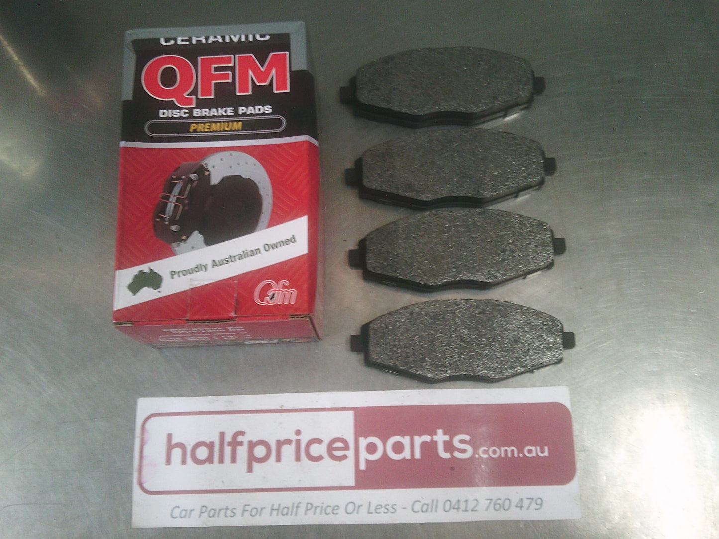 QFM Front Brake Pad Set Suits Daewoo Matiz/Lanos New Part