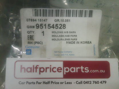 Holden Captiva Genuine Left Hand Rear Inner Door Moulding New Part