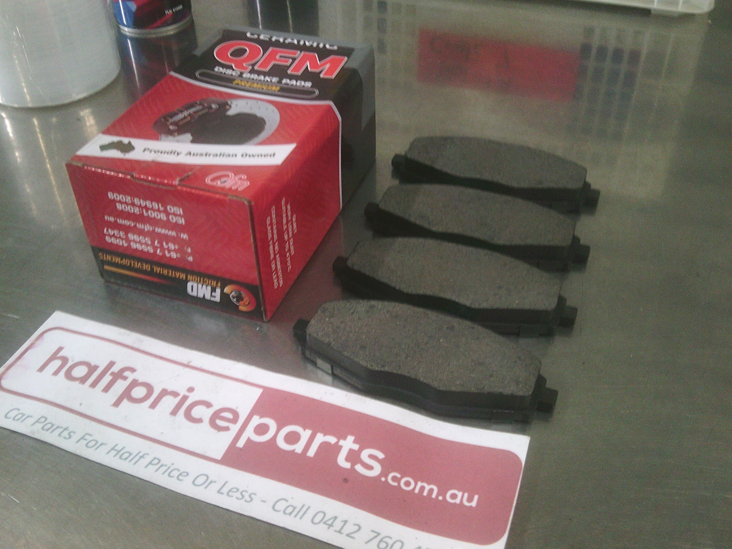 QFM Front Brake Pad Set Suits Daewoo Matiz/Lanos New Part